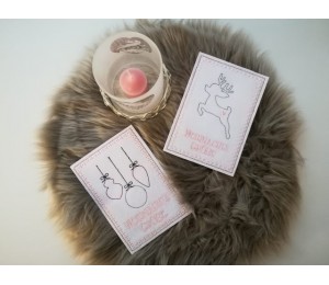 ITH Postkarten - Weihnachts Silhouette